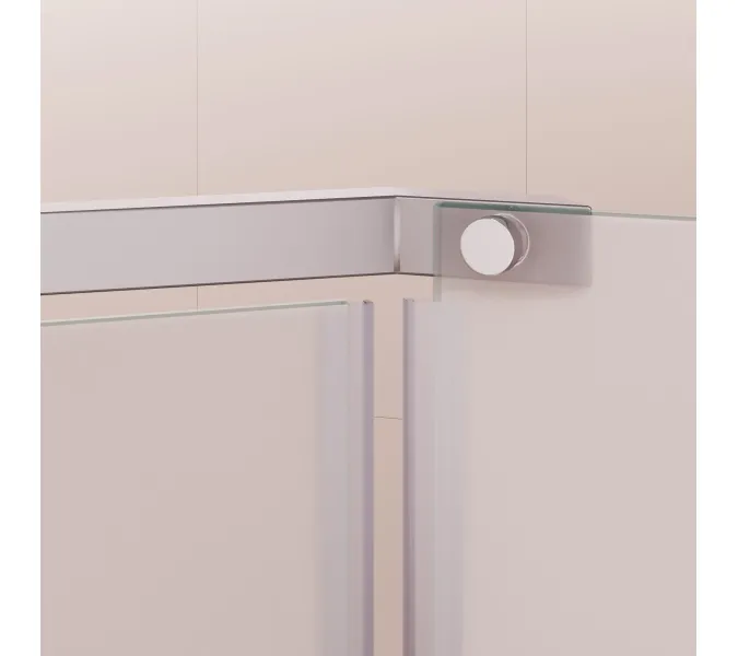 Душевой уголок RGW PA-081 хром сатин, Цвет стекла: матовое-сатинат, Цвет профиля (вариация): Хром, Выбрать размер: 100х100, изображение 18