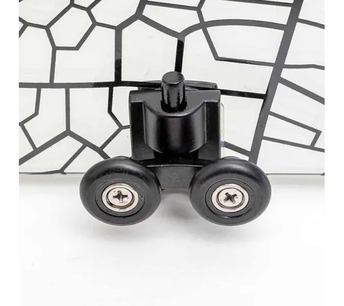 Душевое ограждение HB90 DTO четверть круга, Цвет стекла: с рисунком, Цвет профиля: Черный, Выбрать размер: 90х90, изображение 37