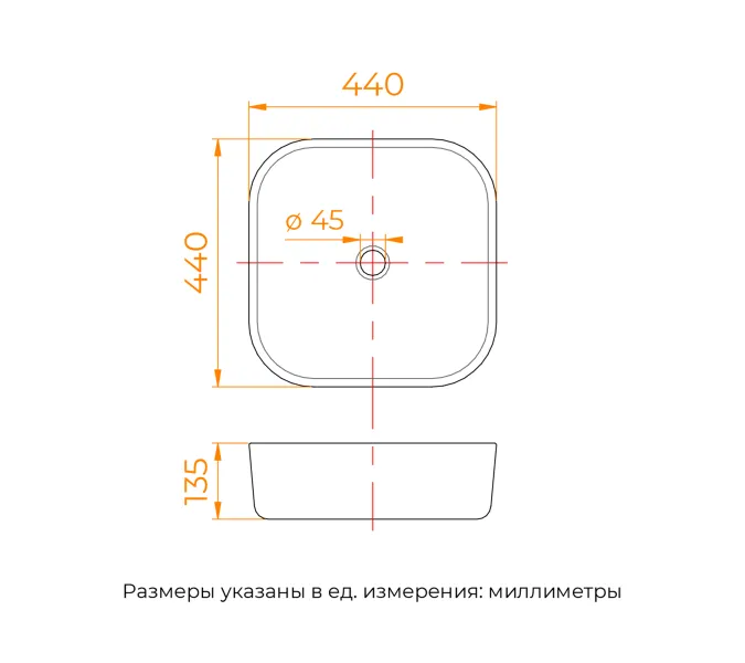 Раковина накладная RGW GS-05, изображение 13