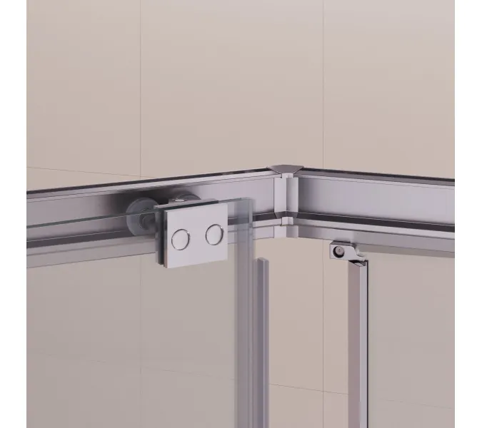 Душевой уголок RGW PA-86, Цвет стекла: прозрачное, Цвет профиля (вариация): Хром, Выбрать размер: 900x900, изображение 30