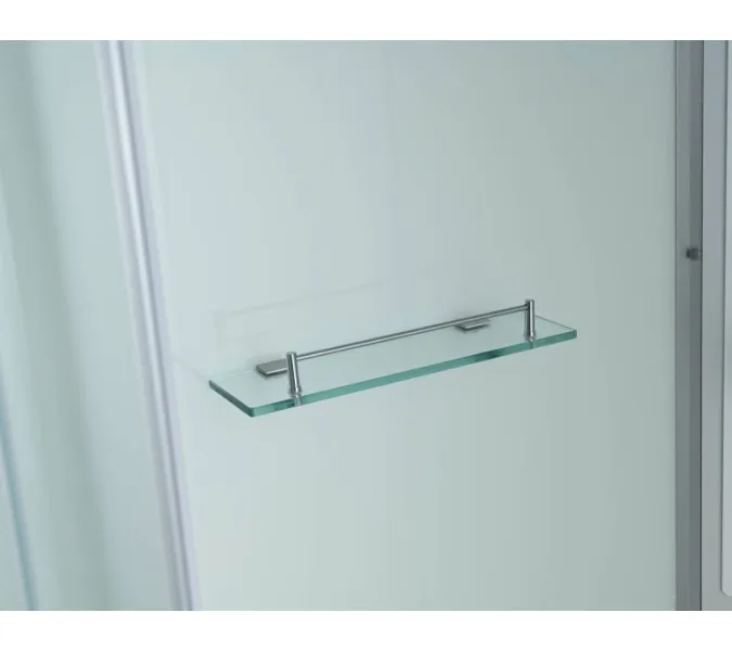 Душевая кабина AvaCan C3010/3080/3090 средний поддон, Цвет стекла: матовое, Цвет профиля: Хром, Тип поддона : Средний, Выбрать размер: 100х100, Внешний вид: Гидромассаж + электрика, Наличие крыши: есть, изображение 12