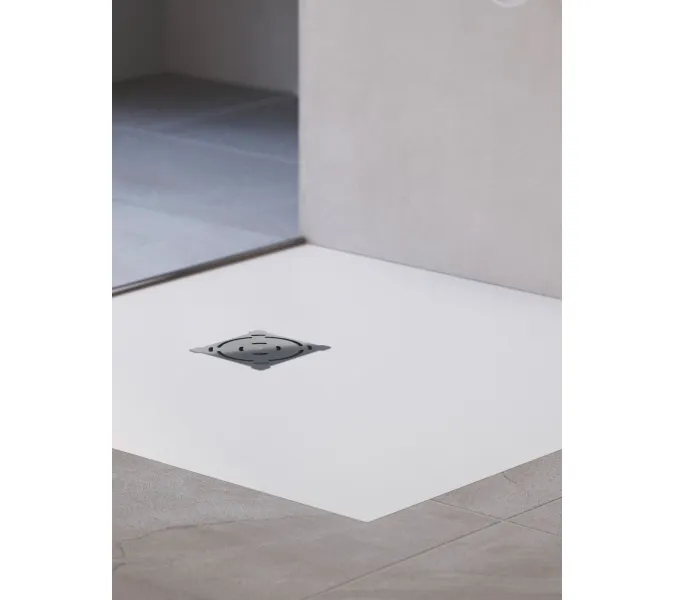 Душевой поддон квадратный RGW ST-W Белый, Выбрать цвет: Белый, Выбрать размер: 800x800, изображение 10