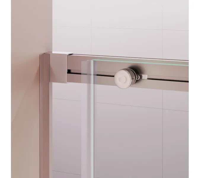 Душевая дверь RGW LE-12, Цвет стекла: прозрачное, Цвет профиля (вариация): Хром, Выбрать размер: 100, изображение 31