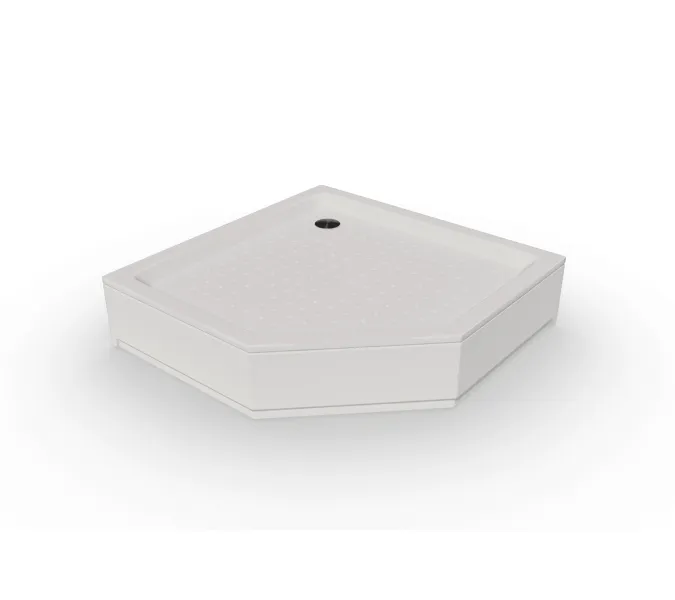 Душевой поддон трапеция RGW LUX/TN-TR (Литой экран), Тип поддона : Низкий, Выбрать размер: 1000x1000, изображение 11