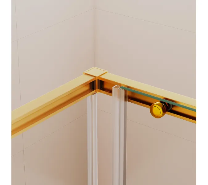 Душевой уголок RGW SV-42G прозрачное/золото, Цвет стекла: прозрачное, Цвет профиля: Золото, Выбрать размер: 900x1000, изображение 49