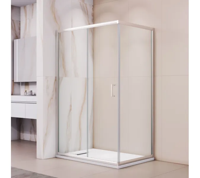 Душевой уголок RGW PA-245, Цвет стекла: прозрачное, Цвет профиля (вариация): Хром, Выбрать размер: 800*1000, изображение 9