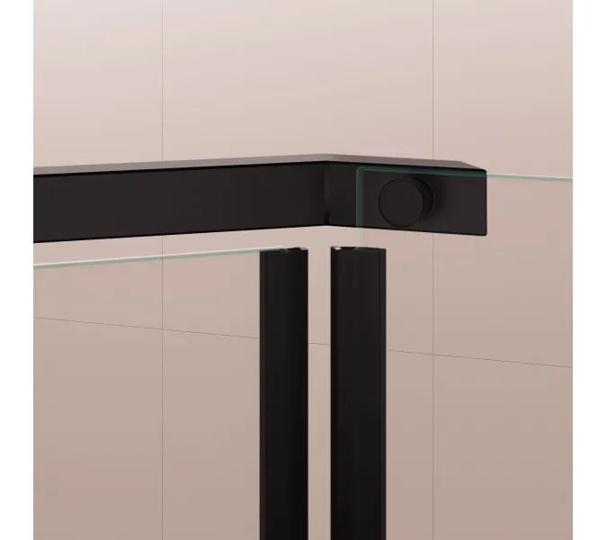 Душевой уголок RGW PA-081B, Цвет стекла: прозрачное, Цвет профиля (вариация): Черный, Выбрать размер: 120х120, изображение 21