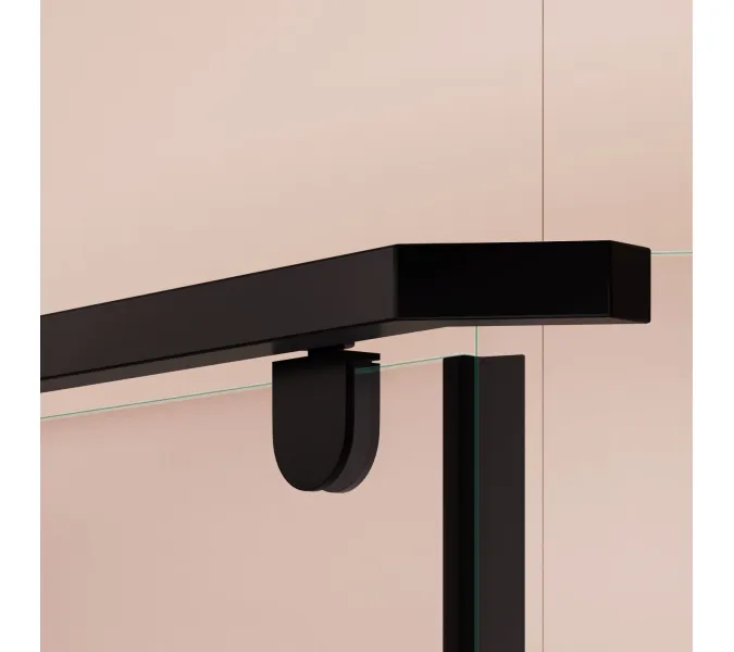 Душевой уголок RGW PA-081B, Цвет стекла: прозрачное, Цвет профиля (вариация): Черный, Выбрать размер: 120х120, изображение 30