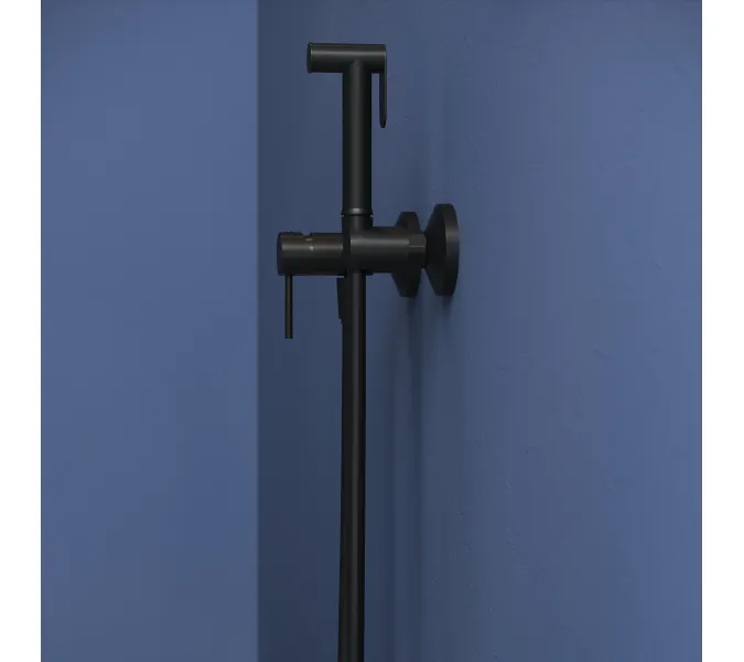 Гигиенический душ со смесителем RGW SP-215B, Выбрать цвет: Черный, изображение 48