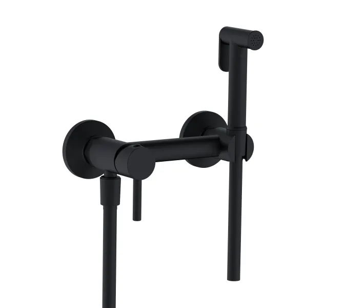 Гигиенический душ со смесителем RGW SP-215B, Выбрать цвет: Черный, изображение 30