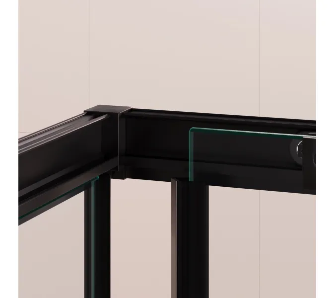 Душевой уголок RGW PA-245B, Цвет стекла: прозрачное, Цвет профиля (вариация): Черный, Выбрать размер: 900*1200, изображение 39