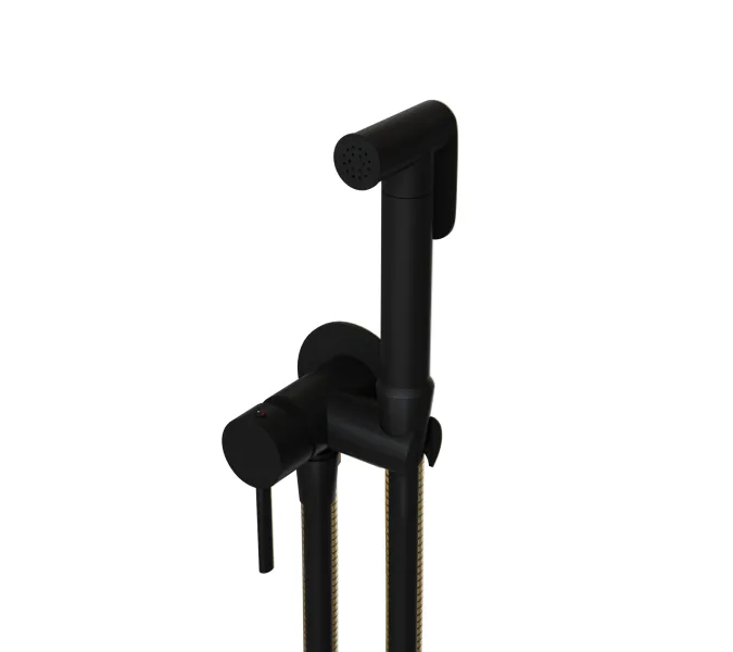 Гигиенический душ со смесителем RGW SP-211B, Выбрать цвет: Черный, изображение 50