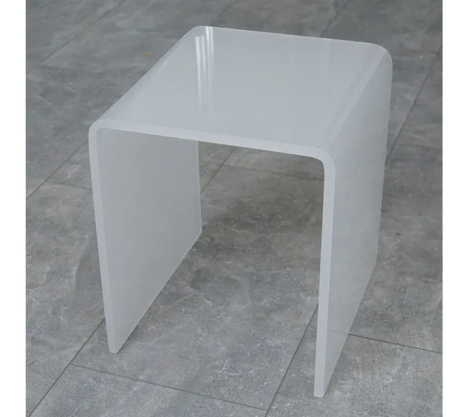 Timo Premium Стул плексиглас для душевой кабины, матовый, Выбрать цвет: Матовый