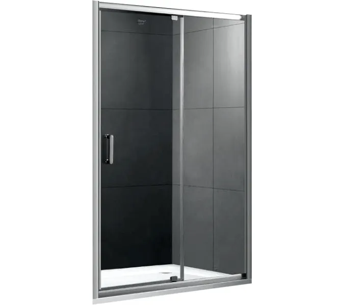 Душевая дверь в нишу распашная Gemy Sunny Bay  100х190 прозрачное стекло