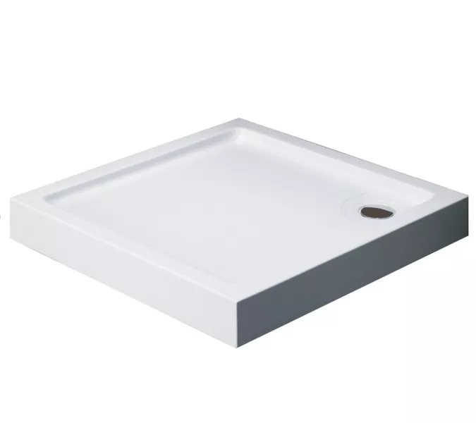 Душевой поддон квадратный Black&White SQ-08H/09H/10H, Выбрать размер: 80х80