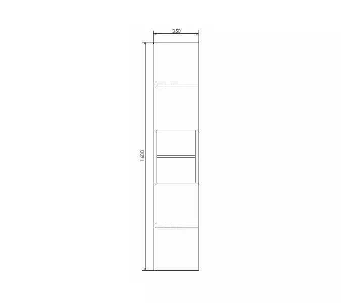 Шкаф-колонна подвесная Comforty Верона, изображение 6