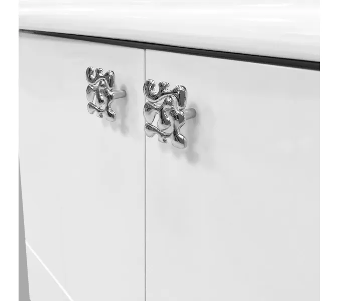 Тумба-умывальник Comforty Монако, Выбрать размер: 80, Тип: Тумба напольная, Выбрать цвет: Белый, Комплектация: раковина Comforty 3380, изображение 8