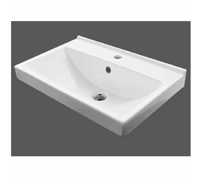 COMFORTY. Тумба-умывальник "Тромсе-60/80" дуб сонома с раковиной Fest, Выбрать размер: 60, Внешний вид: с раковиной Fest 60 F01, изображение 7