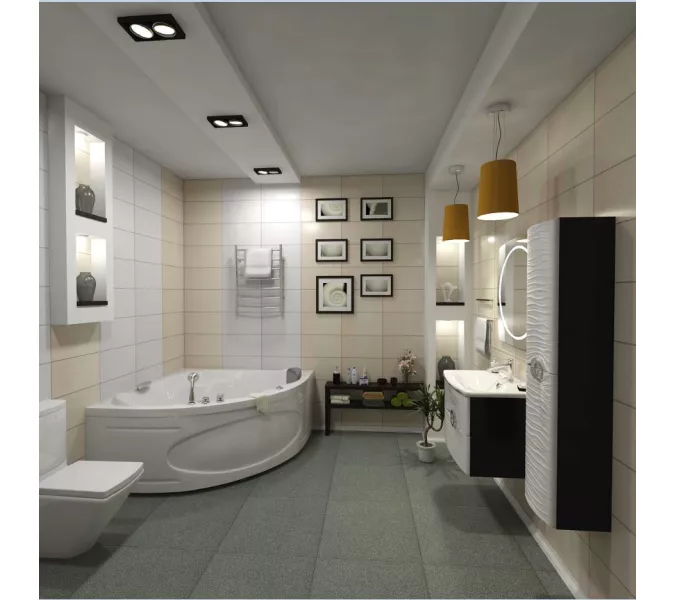 Акриловая ванна Marka One AFRODITA, Выбрать размер: 150х150, изображение 3