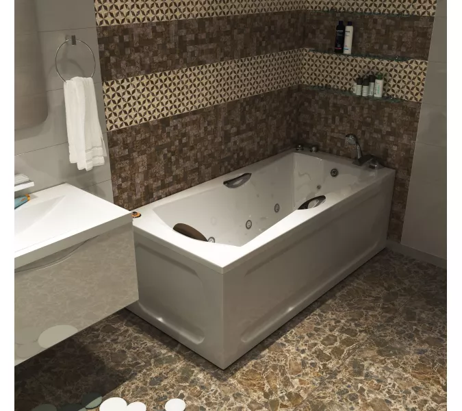 Ванна акриловая  1Marka AGORA 170x75, изображение 3