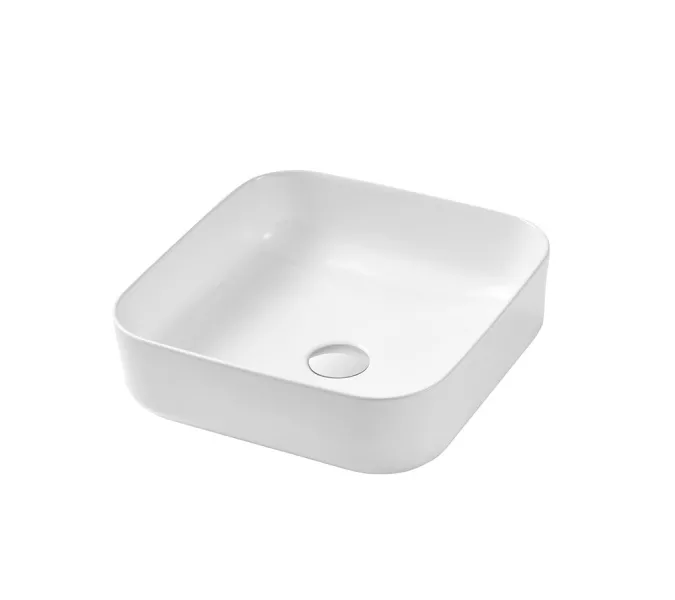 Раковина накладная Delice Beatrice, Выбрать размер: 40х40, Внешний вид: Квадратная, изображение 4