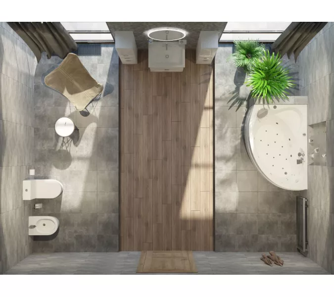 Ванна 1Marka CATANIA L/R, Выбрать размер: 150x105, Ориентация: Правая, изображение 5