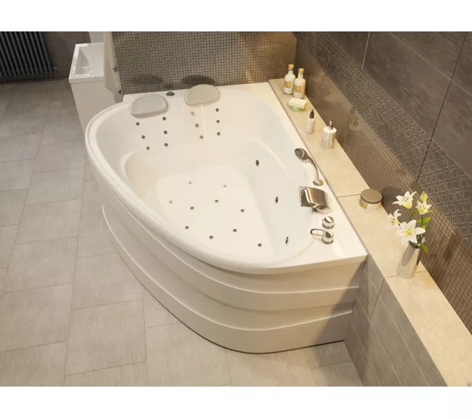 Ванна 1Marka  LOVE 185x135 L/R, Выбрать размер: 185*135, Ориентация: Левая, изображение 4