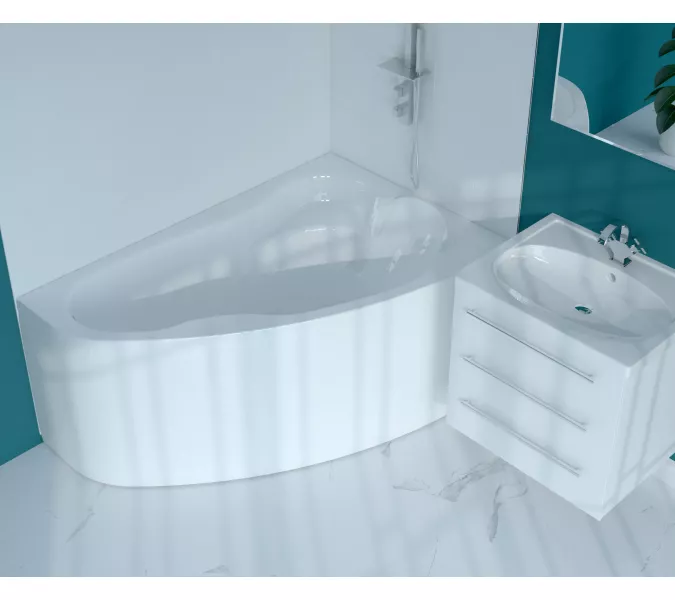 Ванна 1Marka LIL  L/R, Выбрать размер: 140*90, Ориентация: Левая, изображение 2