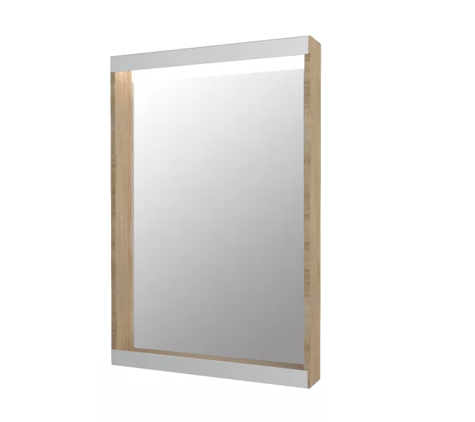 Тумба подвесная с раковиной 1Marka Aris, Выбрать цвет: Дуб Сонома, Выбрать размер: 60, изображение 9