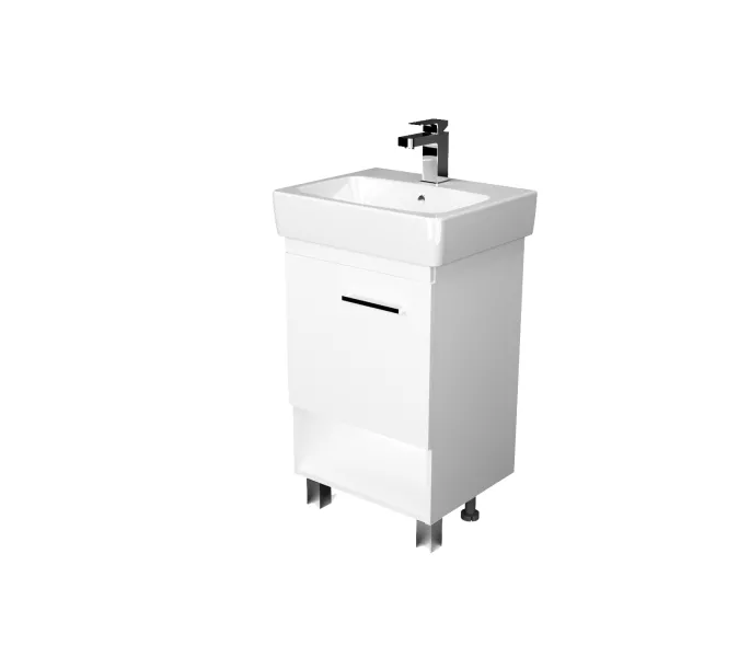 Тумба напольная без  раковины 1Marka Tera, Выбрать размер: 50, Выбрать цвет: Белый