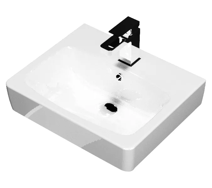 Тумба напольная без  раковины 1Marka Tera, Выбрать размер: 50, Выбрать цвет: Белый, изображение 7