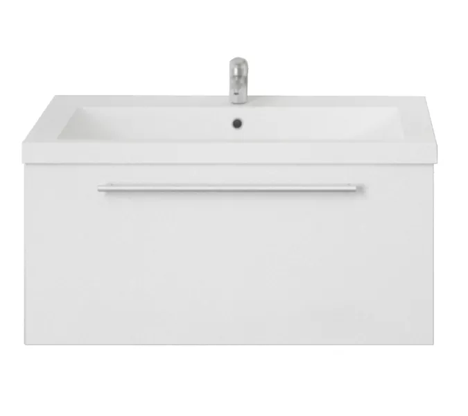 Тумба подвесная без  раковины  1Marka Соната, Выбрать размер: 60, Комплектация: 1 ящик, изображение 2