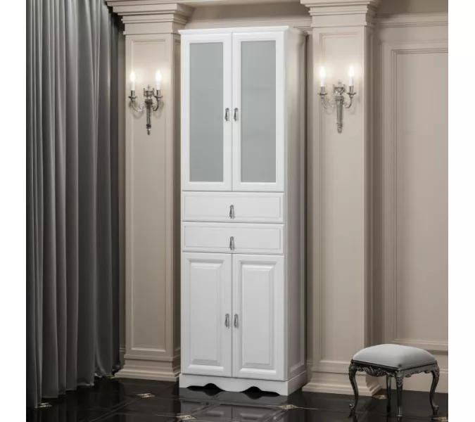 Пенал OPADIRIS Риспекто-60 Белый матовый, Выбрать цвет: Белый, изображение 6