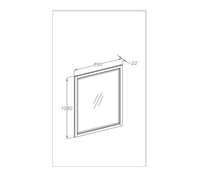 Зеркало OPADIRIS Корсо Оро №11, изображение 2