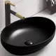 Раковина для ванной CeramaLux 78590B, Выбрать цвет: Чёрный