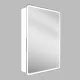 Зеркало-шкаф "Каре 40*80 универсальное" с подсветкой, сенсор с диммером на зеркале