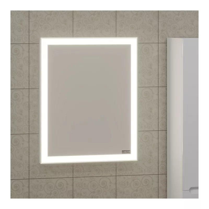 Мебель для ванной: Зеркало с LED-подсветкой СанТа  Марс 1 в магазине Акватория