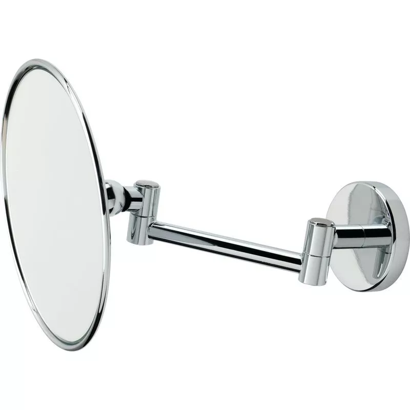 Аксессуары: Stil Haus  настенное круглое косметическое зеркало (3x) с поворотным механизмом   хром 1 в магазине Акватория