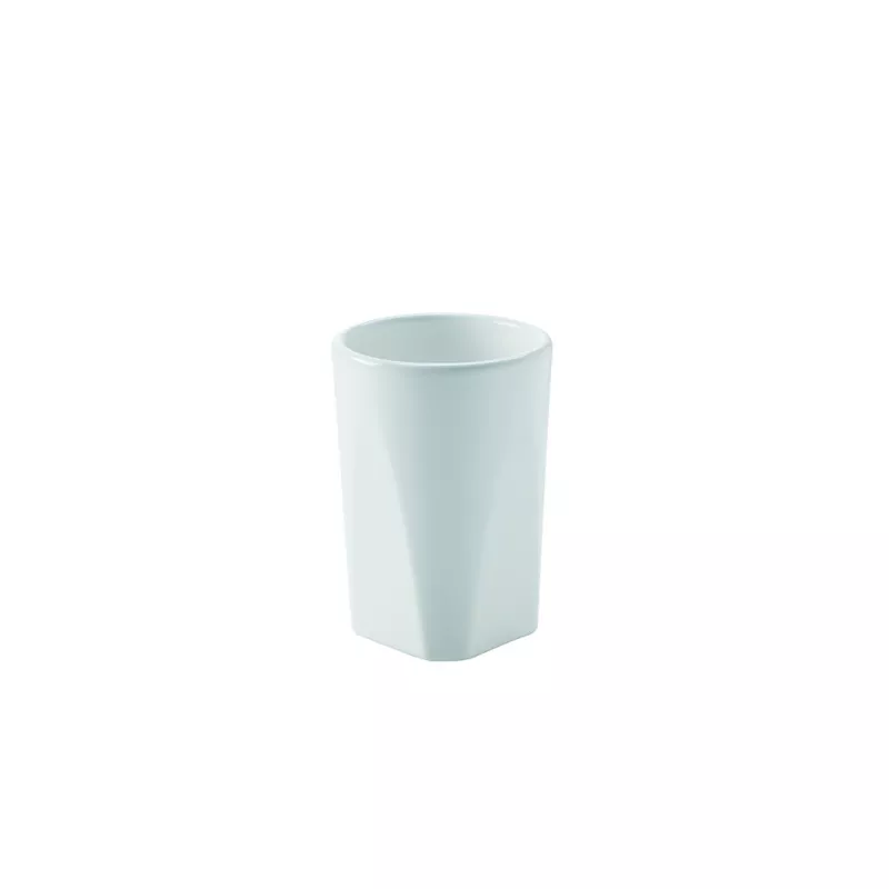 Аксессуары: Stil Haus Liz  настольный керамический стакан  белая керамика 1 в магазине Акватория