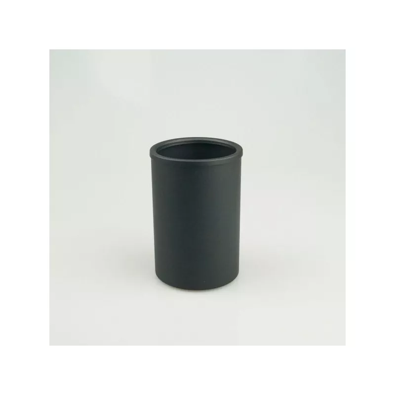 Аксессуары: Surya Metall  круглый металлический стакан   черный матовый     1 в магазине Акватория