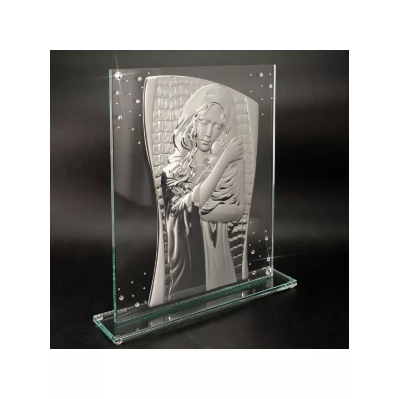 Аксессуары: CTF икона материнства 30х36 см  серебро 1 в магазине Акватория