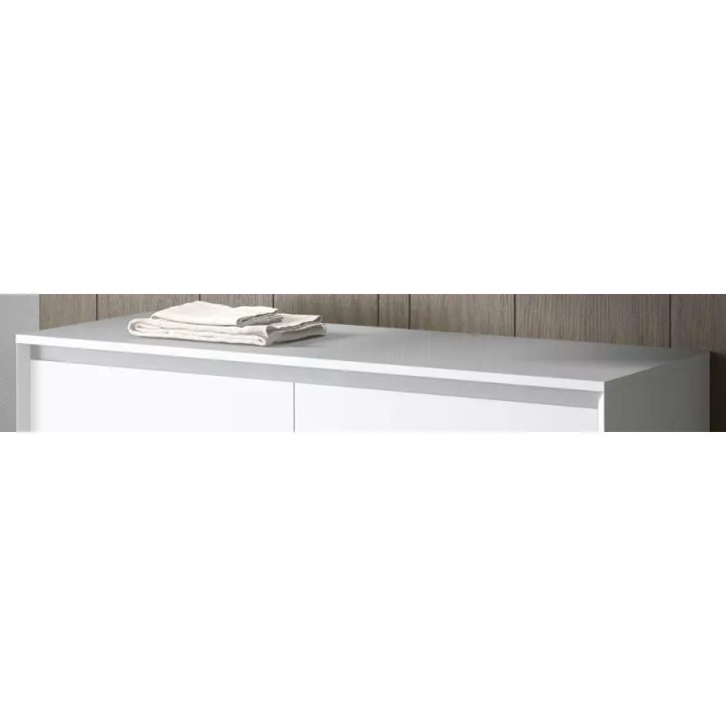 Мебель для ванной: IBX, столещница-крышка  80 см, цвет белый глянцевый лак 1 в магазине Акватория