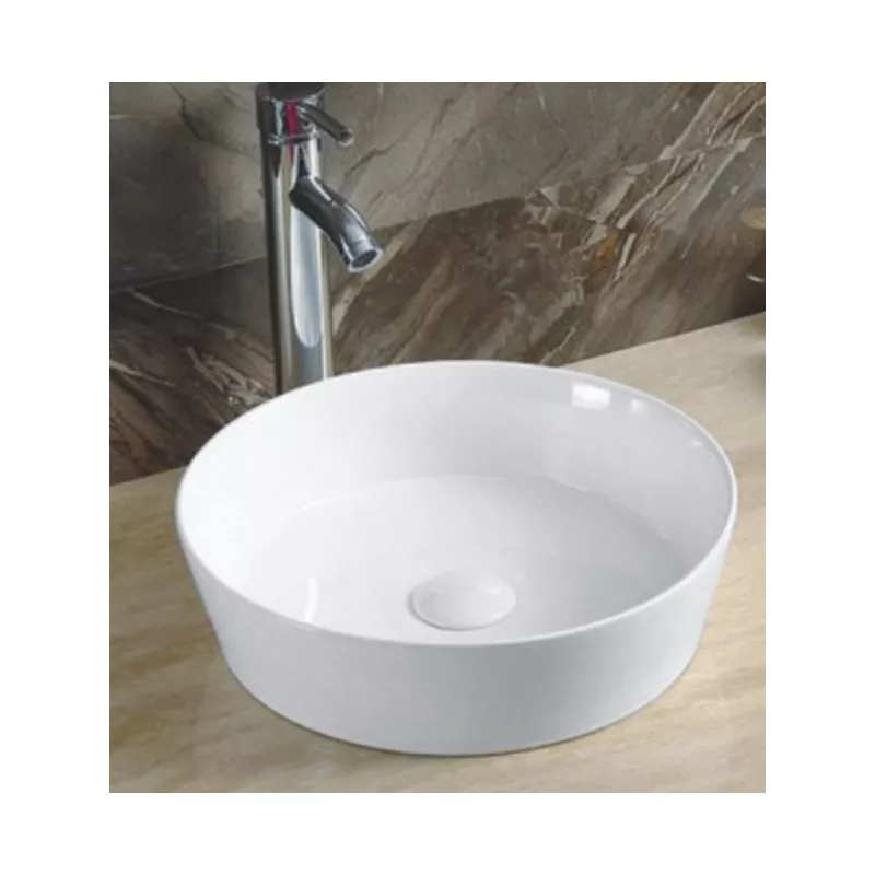 Санфаянс: Накладная белая раковина для ванной Gid N9423 1 в магазине Акватория