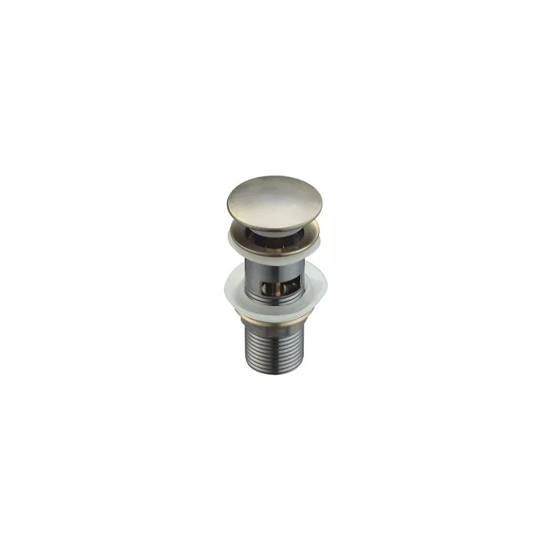 Санфаянс: Донный клапан для раковины CeramaLux RD007 бронза с переливом  1 в магазине Акватория